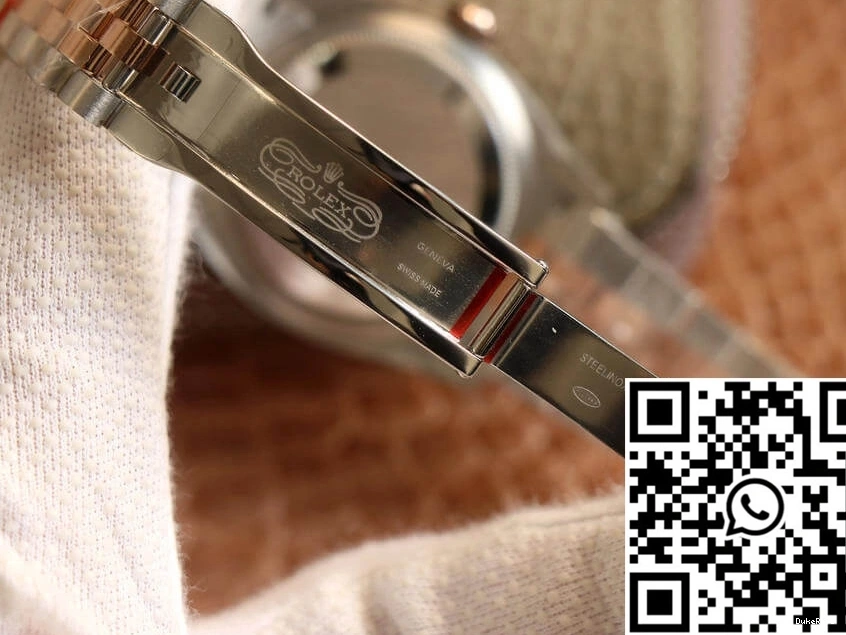 Rose Factory EW Datejust M126231-0017 Dial White Rolex Gold 0311